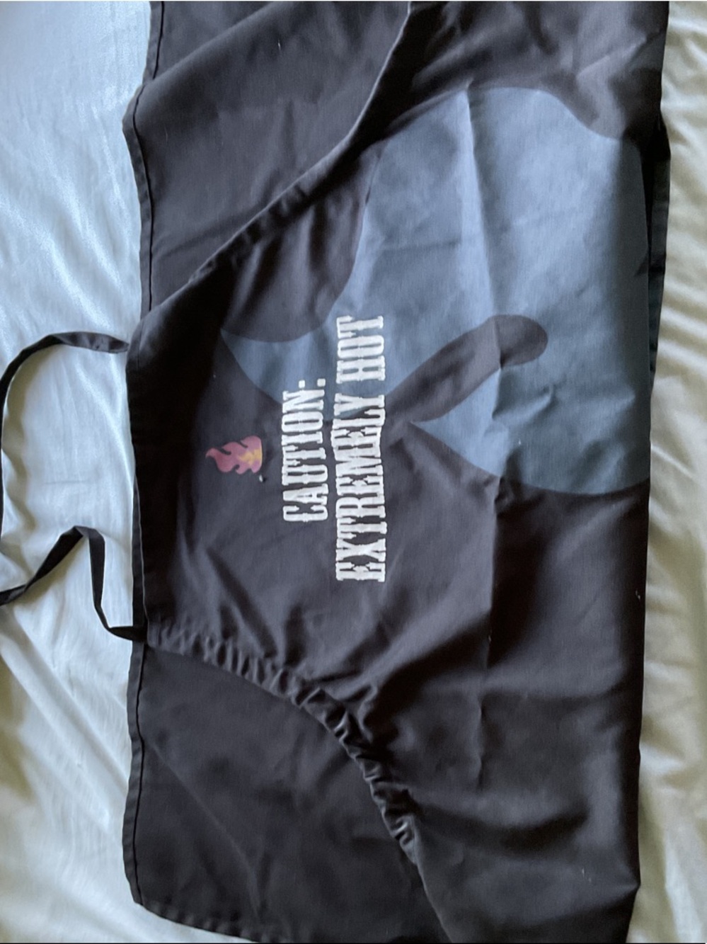 Pampered Chef Black Apron with Embroidered Graphic